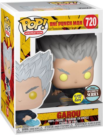 Figurine Funko Pop One Punch Man #720 Garou - Brillant dans le noir