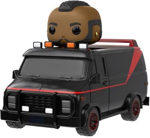 Figurine Pop L'Agence tous risques #25 pas cher : Van de l'Agence tous  risque avec B.A. Baracus