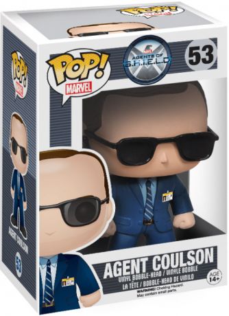 Figurine Funko Pop Marvel : Les Agents du SHIELD #53 Agent Coulson