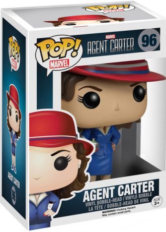 Figurine Funko Pop Marvel : Les Agents du SHIELD #96 Agent Carter