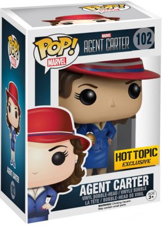 Figurine Funko Pop Marvel : Les Agents du SHIELD #102 Agent Carter