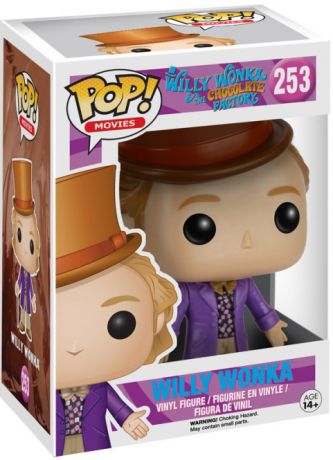 Figurine Funko Pop Charlie et la Chocolaterie #253 Willy Wonka