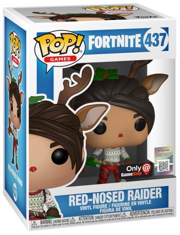 Figurine Funko Pop Fortnite #437 Red-Nosed Raider