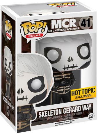Figurine Funko Pop My Chemical Romance (MCR) #41 Squelette Gerard Way