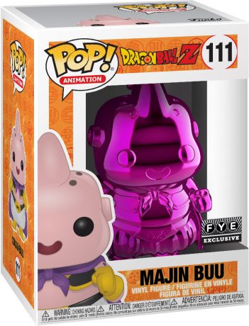 Figurine Funko Pop Dragon Ball Z #111 Majin Buu - Chromé Rose