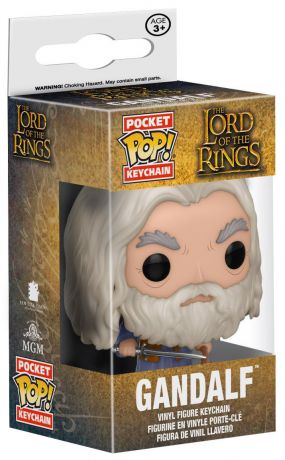 Figurine Funko Pop Le Seigneur des Anneaux Gandalf - Porte-clés