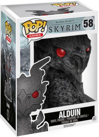 Figurine Funko Pop The Elder Scrolls V: Skyrim #58 Alduin - 15 cm