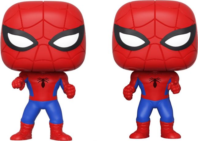 Figurine Funko Pop Marvel Comics Spider-Man vs. Spider-Man - 2 Pack