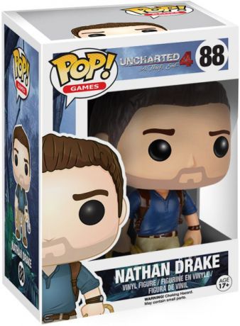 Figurine Funko Pop Uncharted #88 Nathan Drake