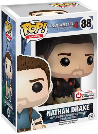 Figurine Funko Pop Uncharted #88 Nathan Drake