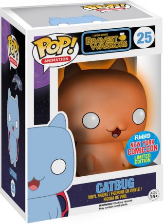 Figurine Funko Pop Bravest Warriors #25 Catbug - Brillant dans le noir