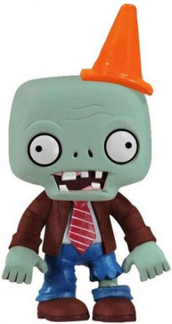 Figurine Funko Pop Plantes contre zombies #05 Zombie avec Cône sur la Tête