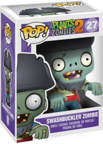 Figurine Funko Pop Plantes contre zombies #27 Zombie Swashbuckler 