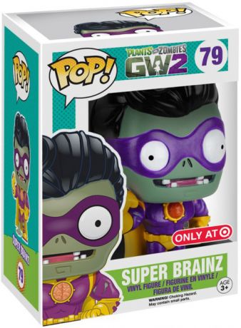 Figurine Funko Pop Plantes contre zombies #79 Super Brainz