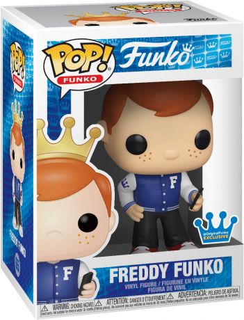 Figurine Funko Pop Freddy Funko Freddy Funko avec Téléphone