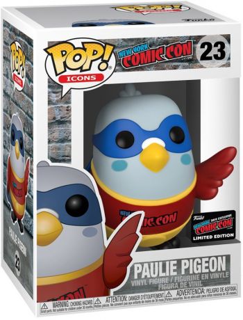 Figurine Funko Pop New York Comic Con #23 Paulie Pigeon Rouge