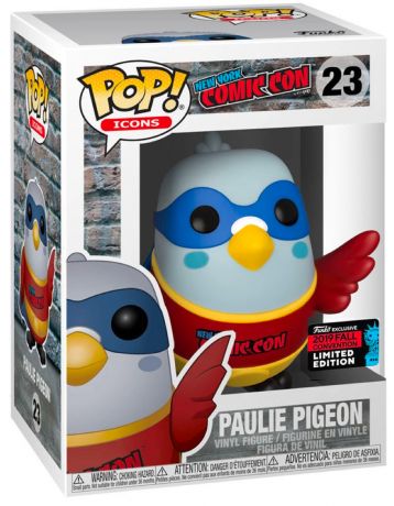 Figurine Funko Pop New York Comic Con #23 Paulie Pigeon Rouge