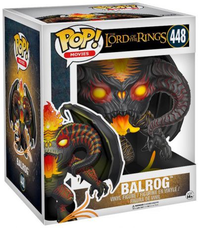 Figurine Pop Le Seigneur des Anneaux #448 pas cher : Balrog - 15 cm