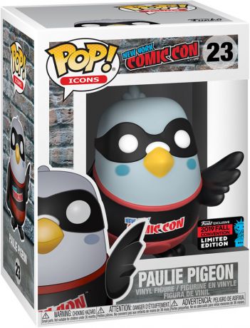 Figurine Funko Pop New York Comic Con #23 Paulie Pigeon Noir