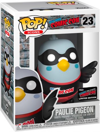 Figurine Funko Pop New York Comic Con #23 Paulie Pigeon Noir