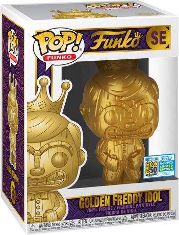 Figurine Funko Pop Freddy Funko Golden Freddy Idol - Or