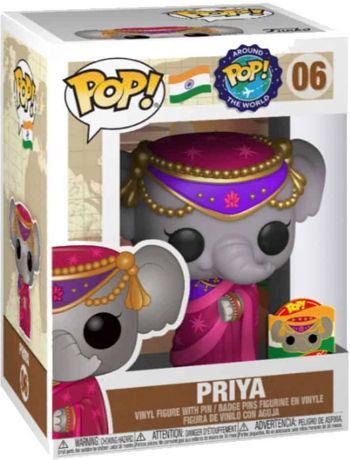 Figurine Funko Pop Autour du Monde #06 Priya (Inde)