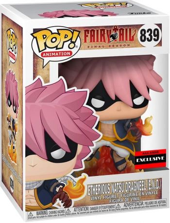 Figurine Funko Pop Fairy Tail #839 Natsu Dragneel Forme Démoniaque