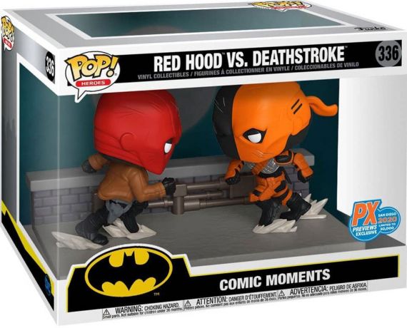 Figurine Funko Pop Batman [DC] #336 Red Hood vs Deathstroke 