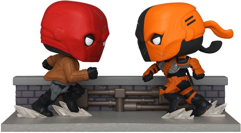 Figurine Funko Pop Batman [DC] #336 Red Hood vs Deathstroke 