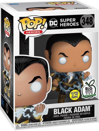 Figurine Funko Pop DC Super-Héros #348 Black Adam - Brillant dans le noir