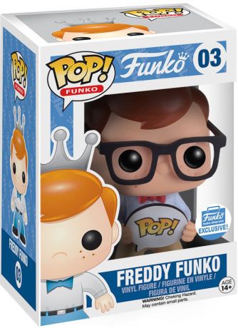 Figurine Funko Pop Freddy Funko #03 Freddy Funko (Hipster)