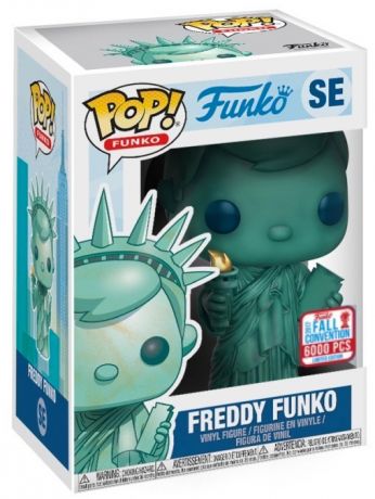 Figurine Funko Pop Freddy Funko Freddy Funko (Statue de la Liberté)
