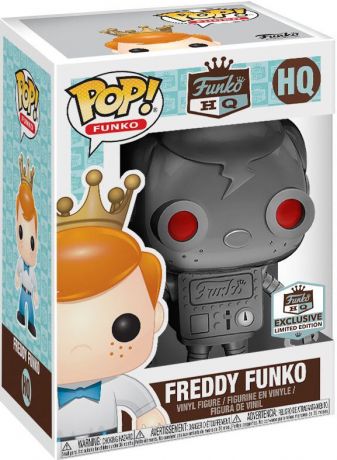 Figurine Funko Pop Freddy Funko Robot Freddy Funko - Argent