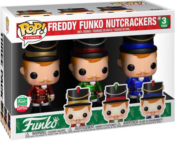 Figurine Funko Pop Freddy Funko Freddy Funko Casse-Noisettes - 3-Pack