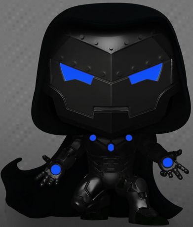 Figurine Funko Pop Marvel Comics #677 Infamous Iron Man - Brillant dans le noir