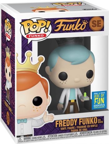Figurine Funko Pop Freddy Funko Freddy Funko en Rick