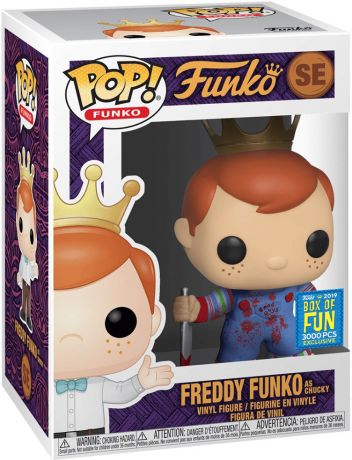 Figurine Funko Pop Freddy Funko Freddy Funko en Chucky (Ensanglanté)