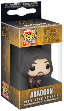 Figurine Funko Pop Le Seigneur des Anneaux Aragorn - Porte-clés