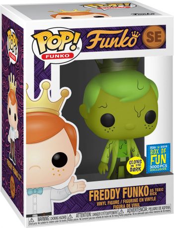 Figurine Funko Pop Freddy Funko Freddy Funko en Rick Vénémeux - Brillant dans le noir