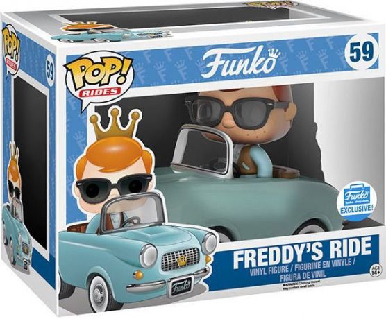 Figurine Funko Pop Freddy Funko #59 Freddy en Voiture