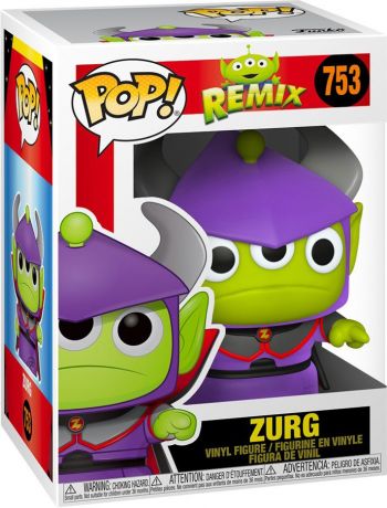 Figurine Funko Pop Alien Remix [Disney] #753 Alien (Zurg)