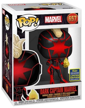 Figurine Funko Pop Marvel Comics #657 Dark Captain Marvel