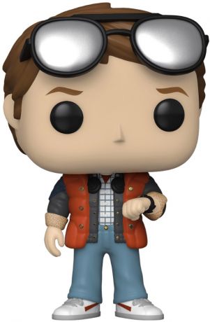 Figurine Funko Pop Retour vers le Futur #965 Marty Vérifiant l'Heure