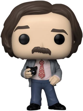 Figurine Funko Pop Présentateur vedette : La Légende de Ron Burgundy #949 Brian Fantana - Parfumé