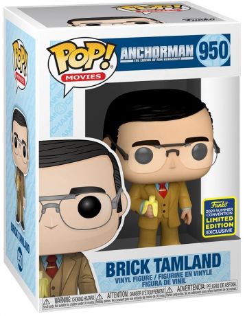 Figurine Funko Pop Présentateur vedette : La Légende de Ron Burgundy #950 Brick Tamland