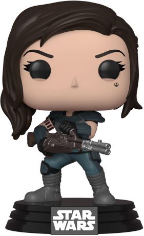 Figurine Funko Pop Star Wars : Le Mandalorien #356 Cara Dune avec Pistolet