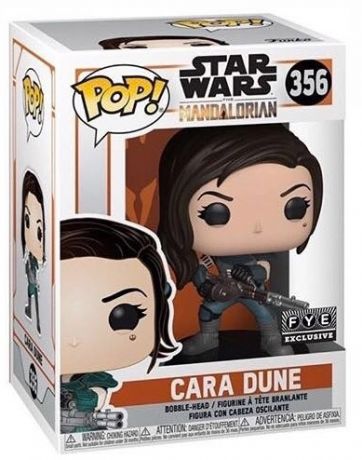 Figurine Funko Pop Star Wars : Le Mandalorien #356 Cara Dune avec Pistolet