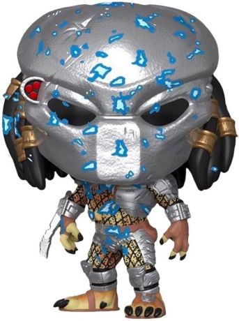 Figurine Funko Pop The Predator #913 Prédateur avec Armure Electrique Bleue