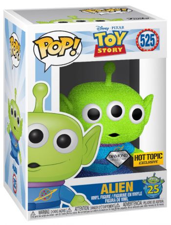 Figurine Funko Pop Toy Story 4 [Disney] #525 Alien - Pailleté