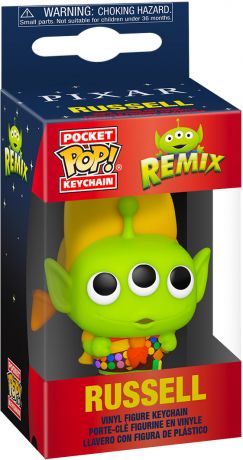 Figurine Funko Pop Alien Remix [Disney] Alien (Russel) - Porte-clés